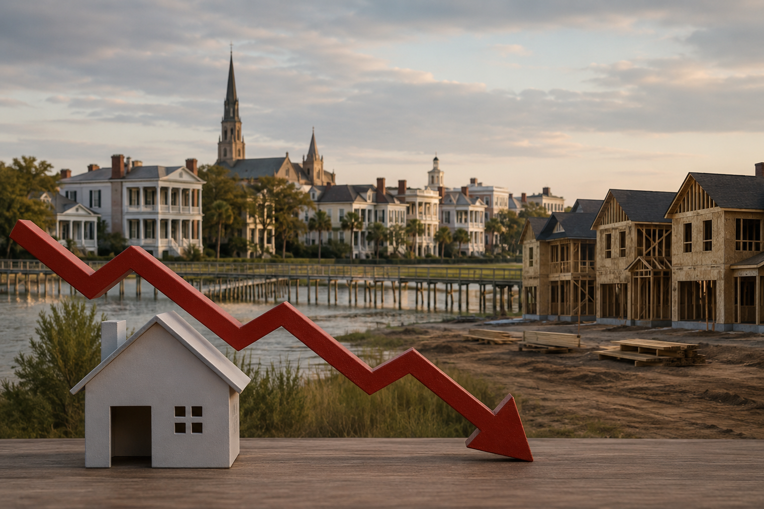 Charleston Housing Market Feels the Chill as Builders Pull Back and Prices Soften