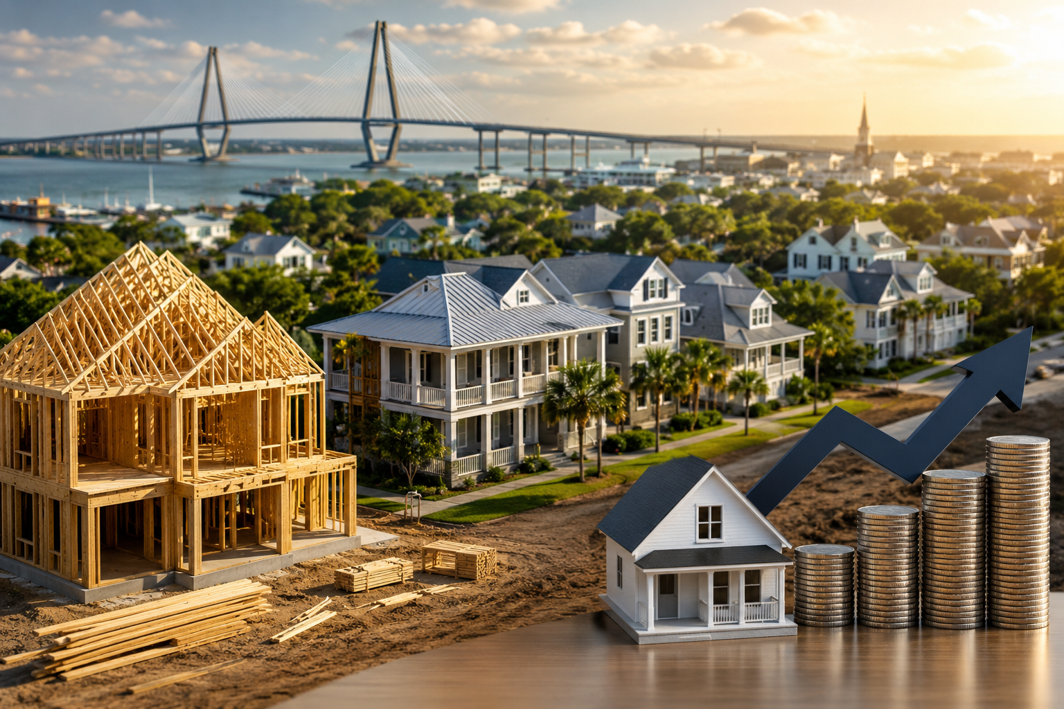 New Home Construction Slows Nationwide. What It Means for Charleston and Mount Pleasant Buyers and Sellers