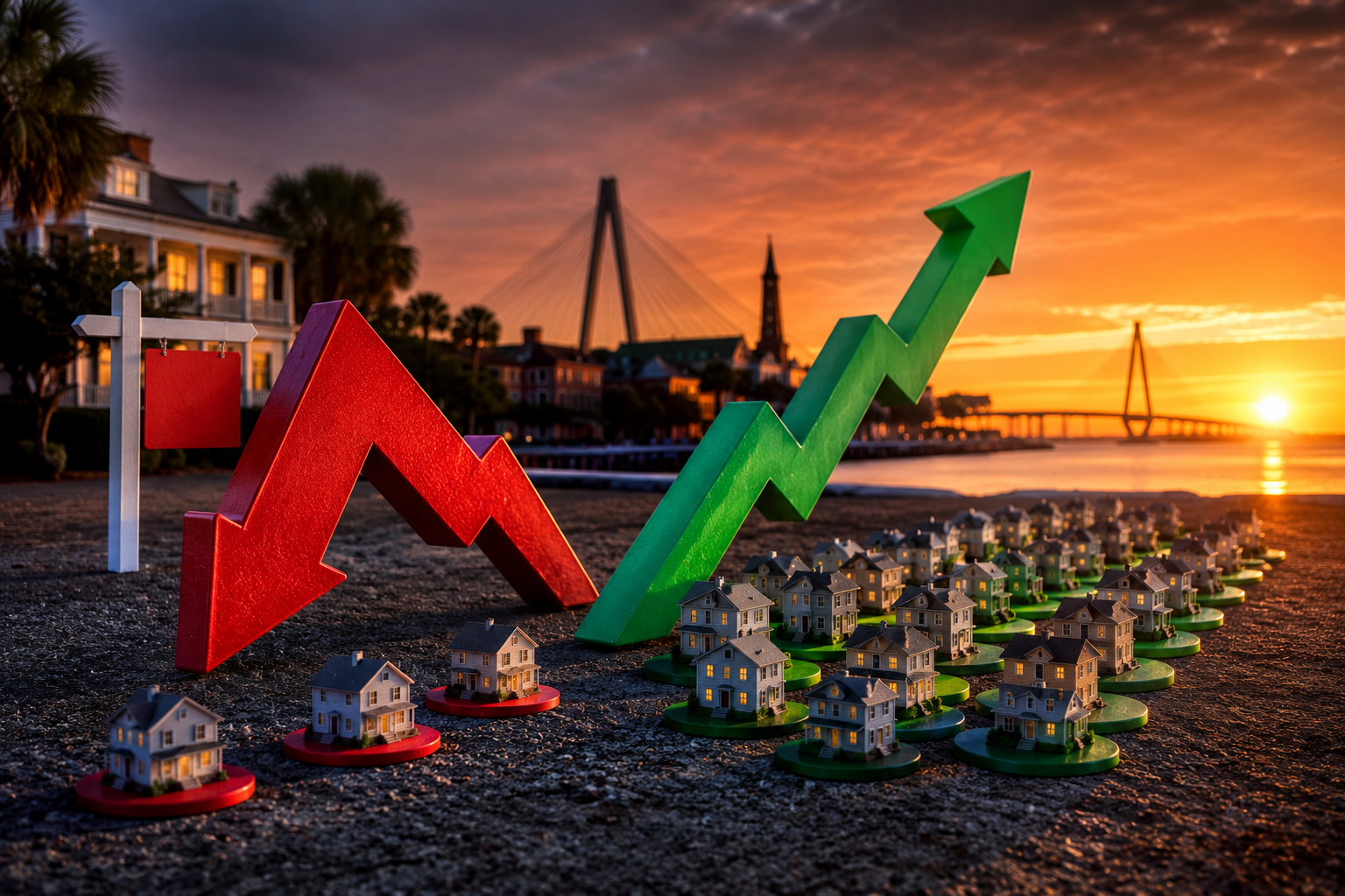Charleston Sellers Are Pulling Homes Off the Market. The Problem Is, Inventory Keeps Rising Anyway.