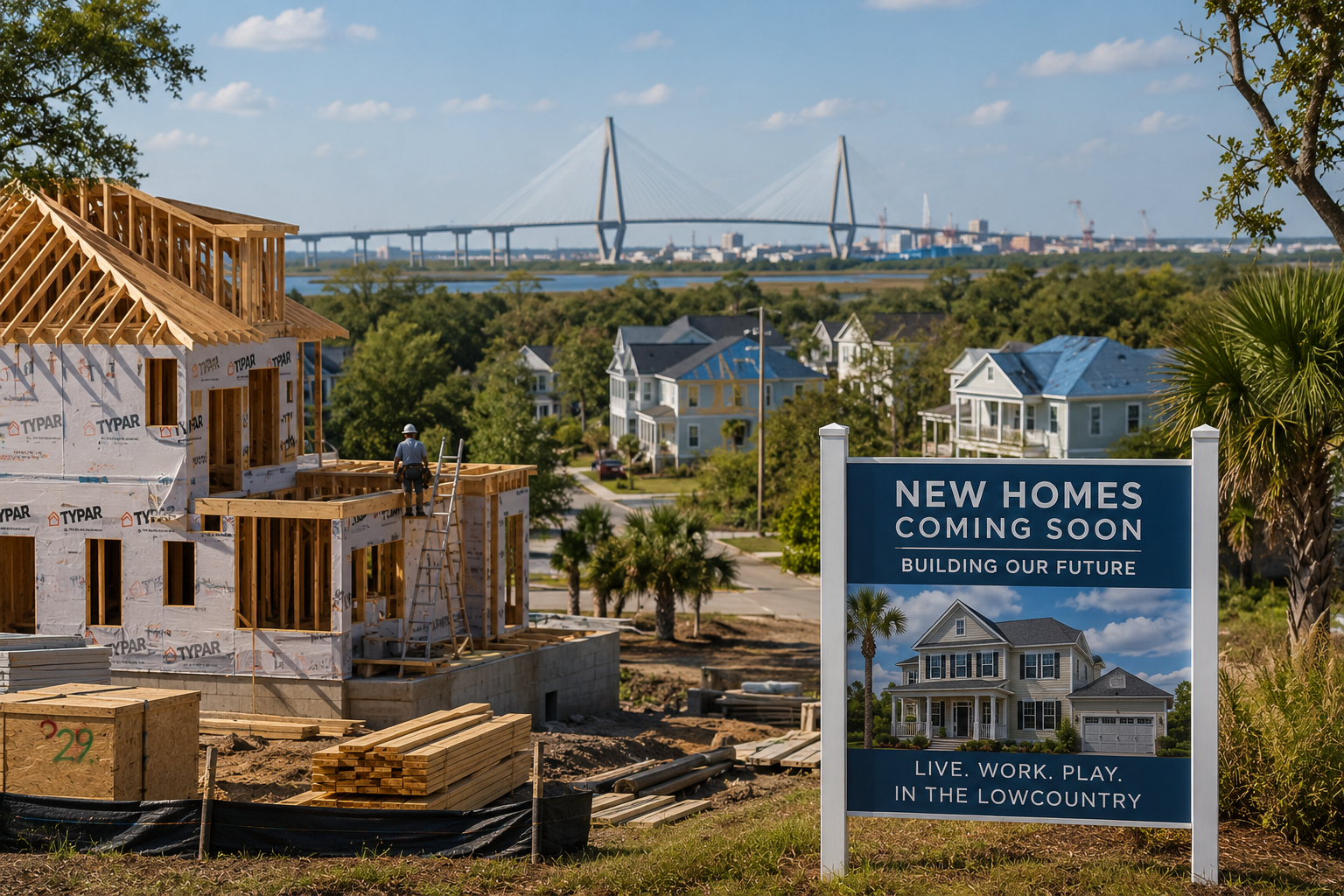 Is Charleston About to Build Too Many Homes? A National Construction Slowdown May Be Sending an Important Signal